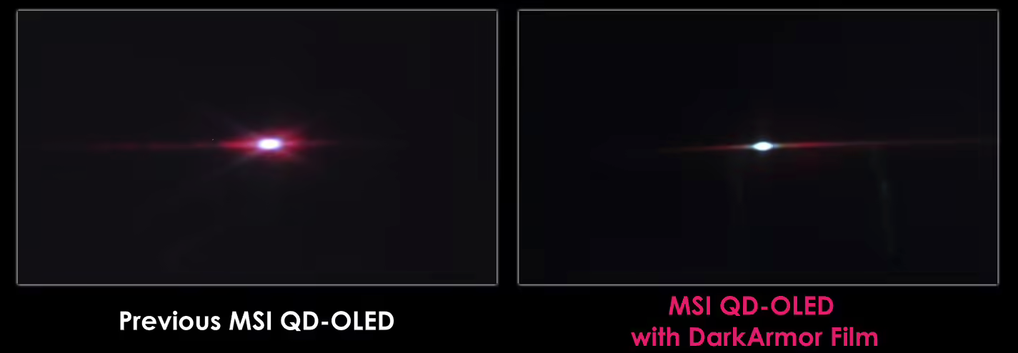 微星公布两款32英寸UHD 240Hz QD-OLED显示器新品 搭载DarkArmor薄膜破解泛色通病